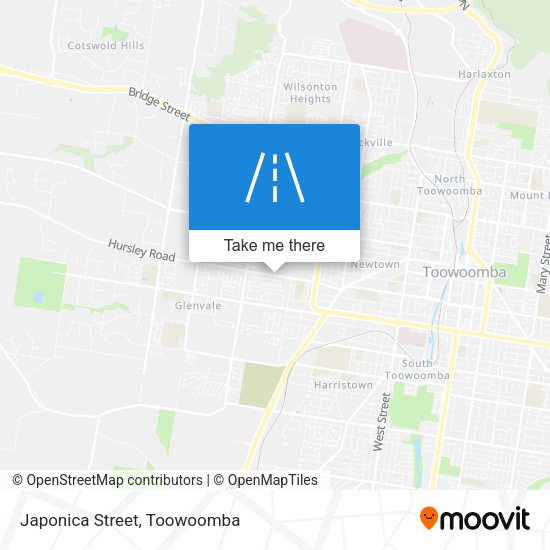 Japonica Street map