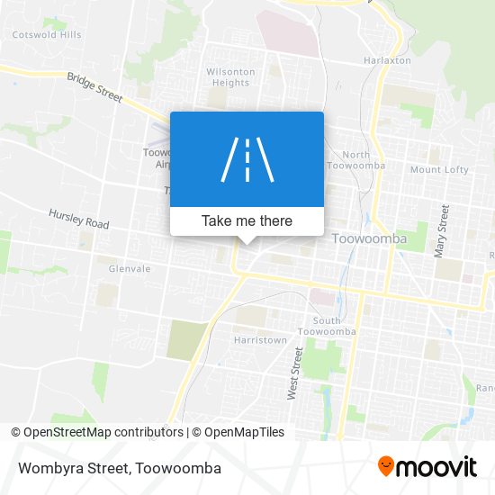 Wombyra Street map