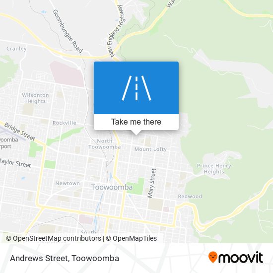 Andrews Street map