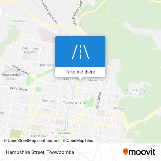 Hampshire Street map