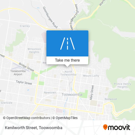 Kenilworth Street map