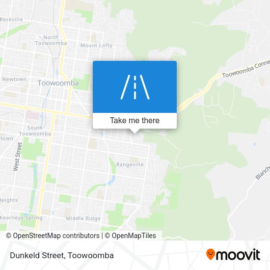 Dunkeld Street map