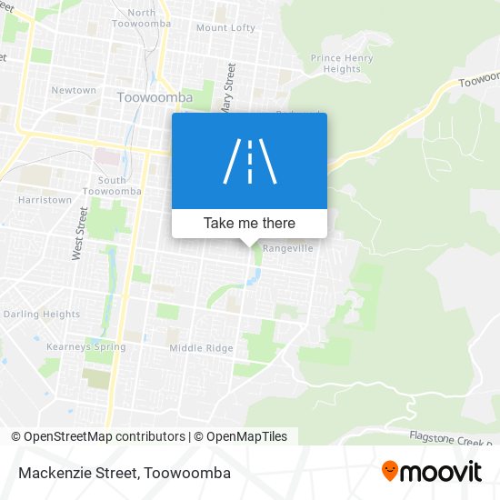 Mackenzie Street map