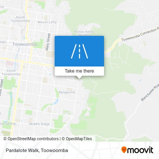 Pardalote Walk map