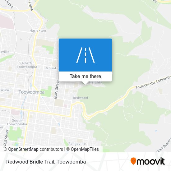 Redwood Bridle Trail map