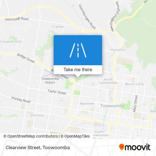 Clearview Street map
