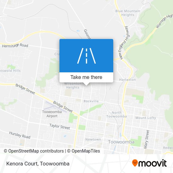 Kenora Court map