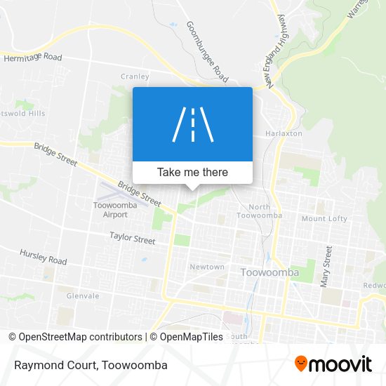 Raymond Court map