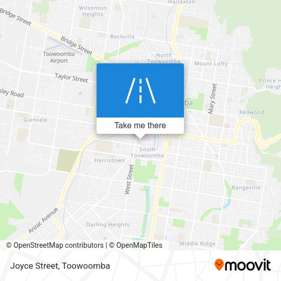 Joyce Street map