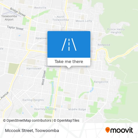 Mccook Street map