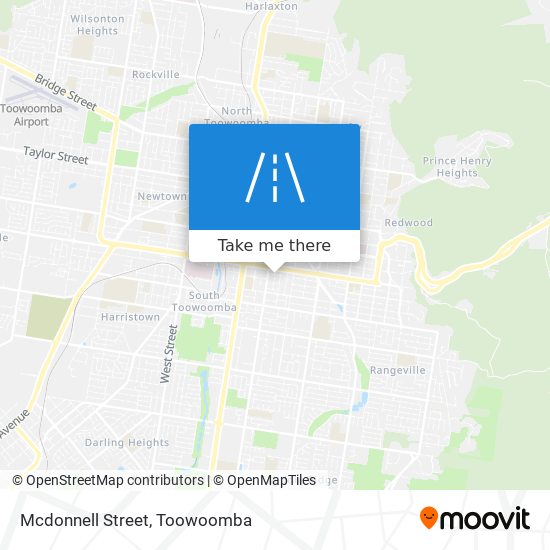 Mcdonnell Street map
