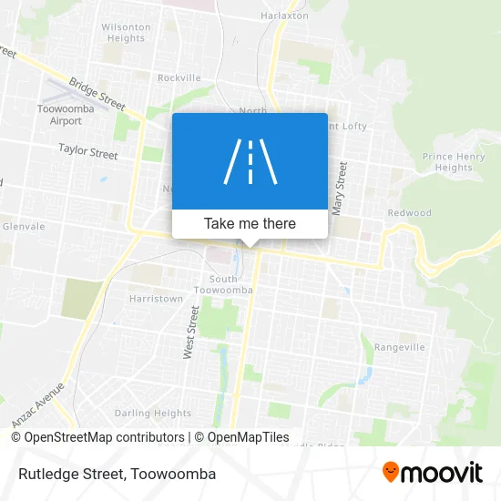 Mapa Rutledge Street