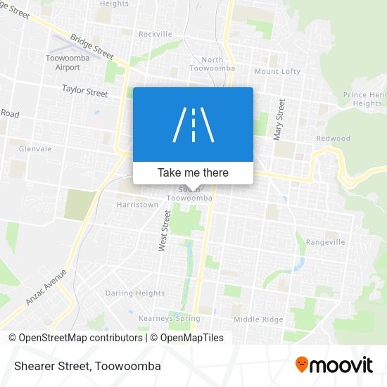 Shearer Street map