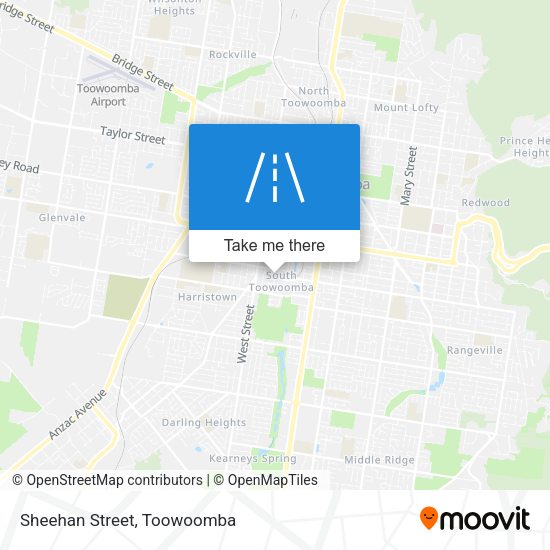 Sheehan Street map