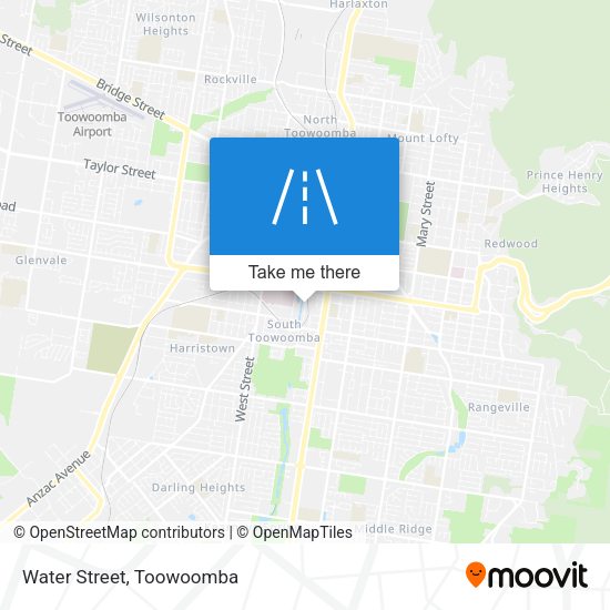Water Street map