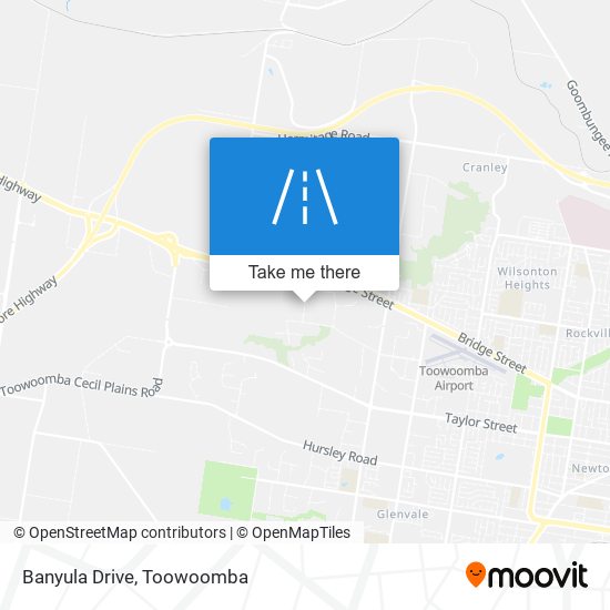 Banyula Drive map