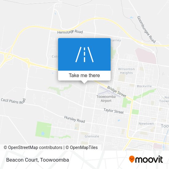 Beacon Court map