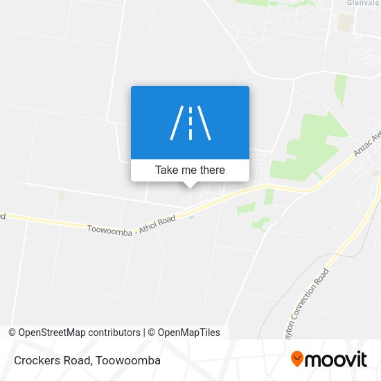 Crockers Road map