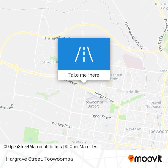 Hargrave Street map