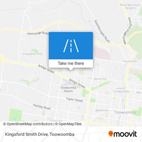 Mapa Kingsford Smith Drive