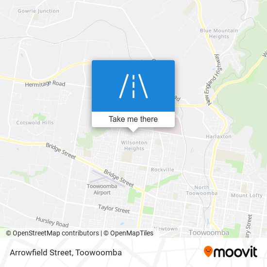 Arrowfield Street map