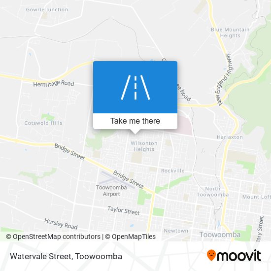 Mapa Watervale Street