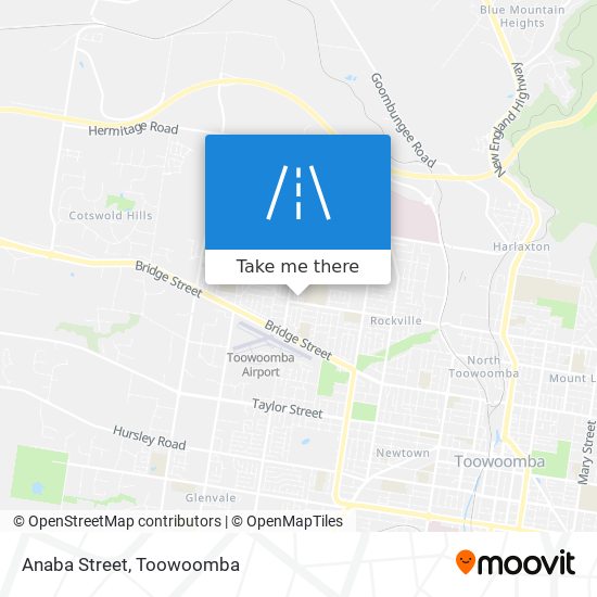 Anaba Street map