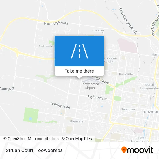 Struan Court map