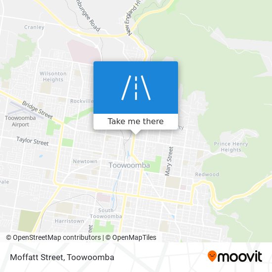 Moffatt Street map