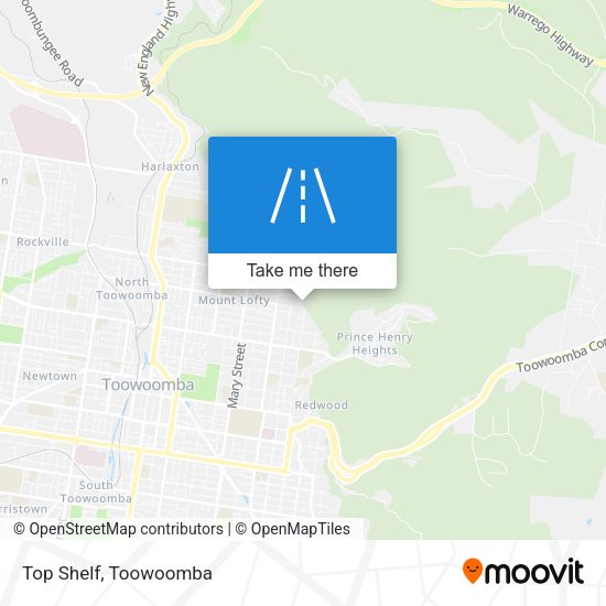 Top Shelf map