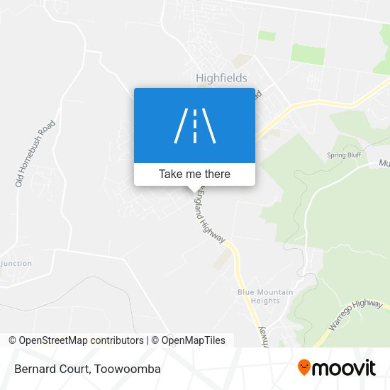 Bernard Court map