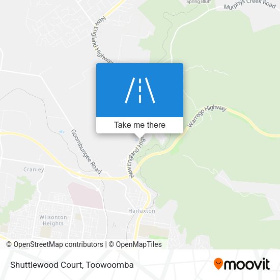 Shuttlewood Court map