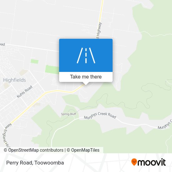 Perry Road map