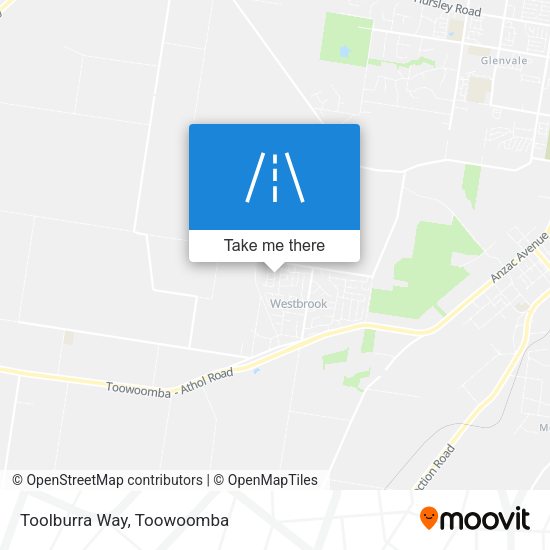 Toolburra Way map