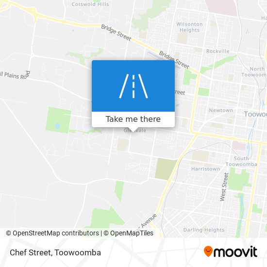 Chef Street map