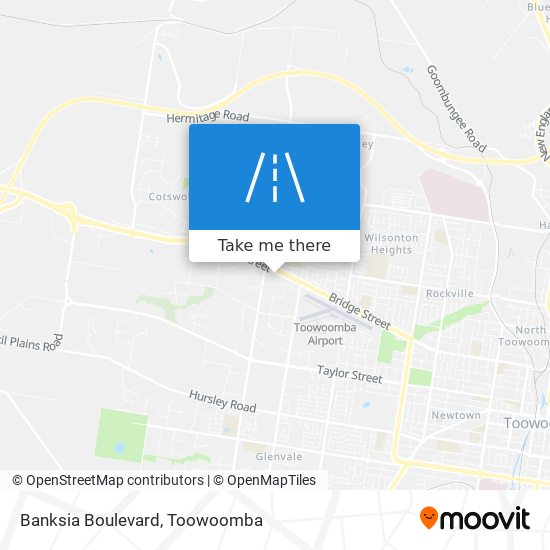 Banksia Boulevard map