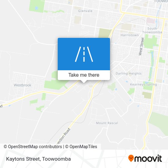 Kaytons Street map