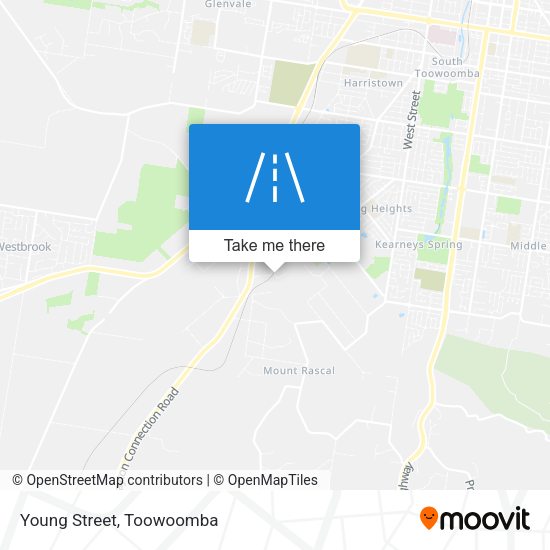 Young Street map