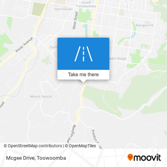 Mcgee Drive map
