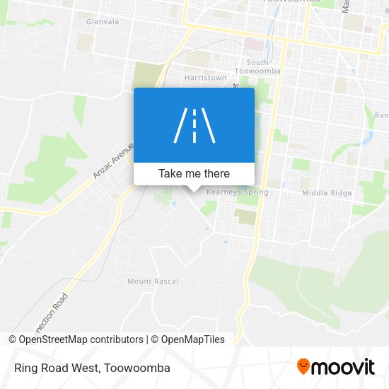 Ring Road West map