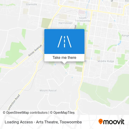 Mapa Loading Access - Arts Theatre