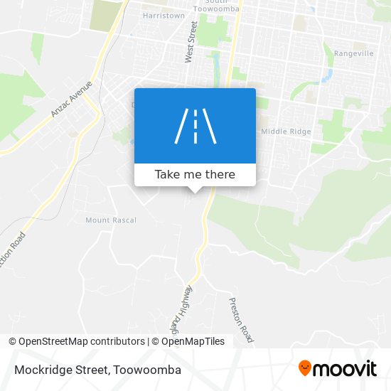 Mockridge Street map