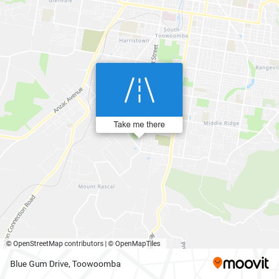 Blue Gum Drive map