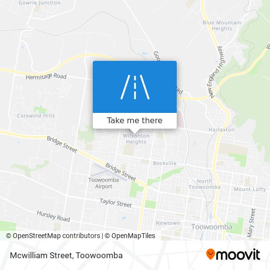 Mapa Mcwilliam Street