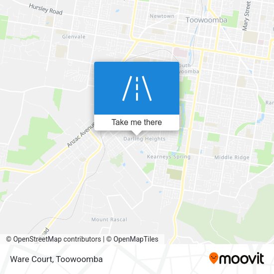 Ware Court map