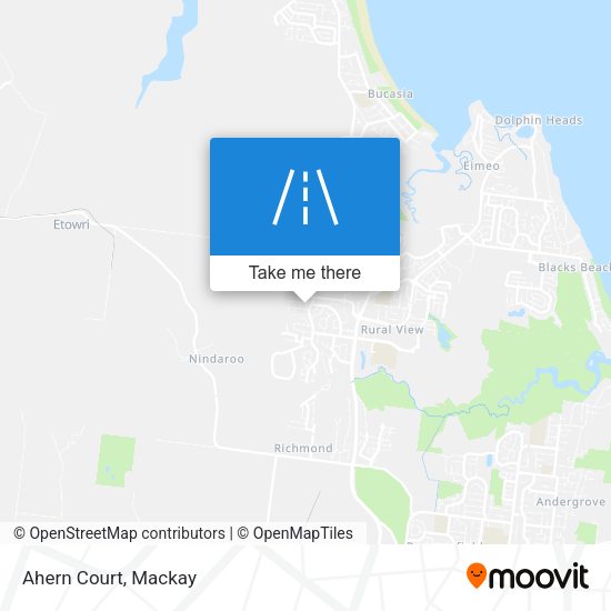 Ahern Court map