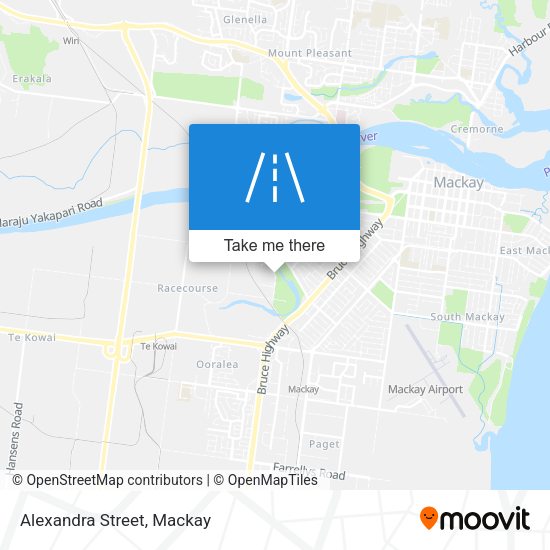 Alexandra Street map