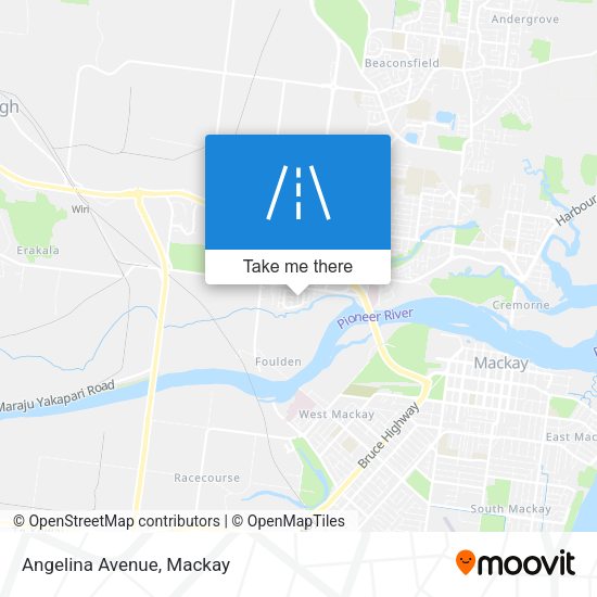Angelina Avenue map
