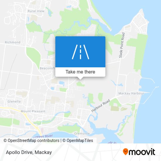 Apollo Drive map