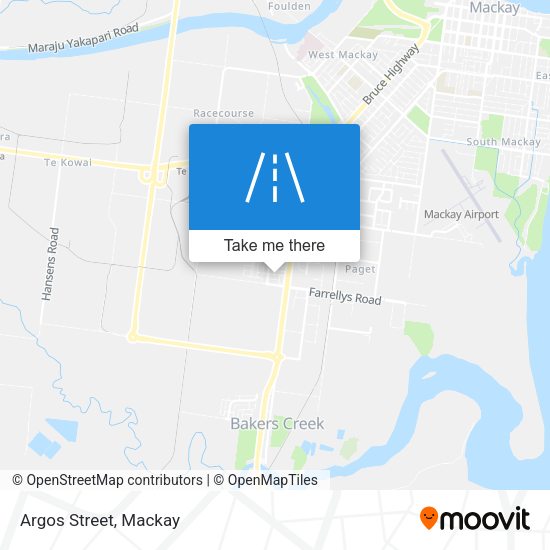 Argos Street map